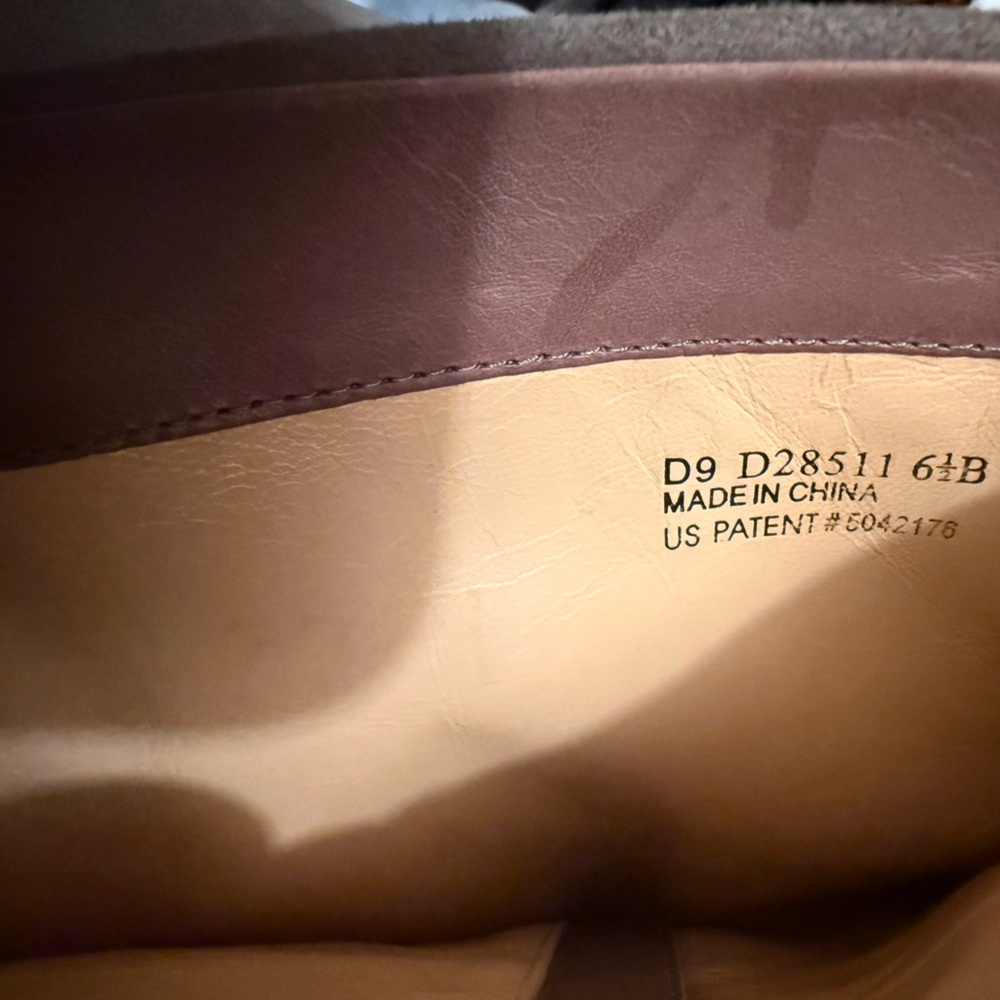 COLE HAAN x Nike Air Grey Suede Tall Heeled Boots / Womens Size 6.5B - Picture 16 of 16